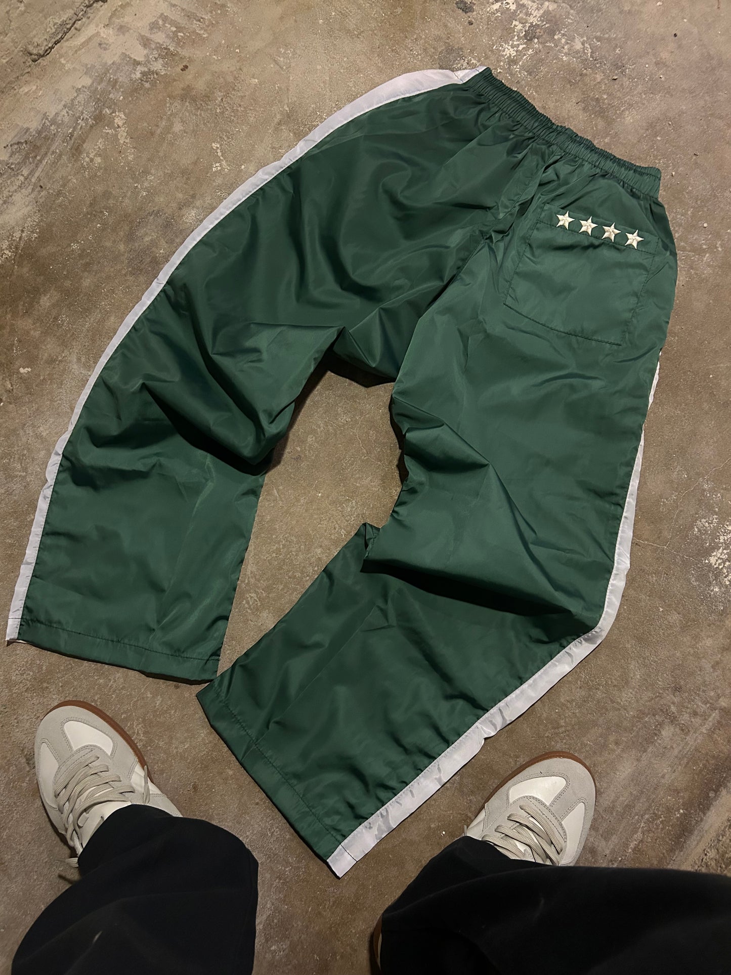 Green Track Pants