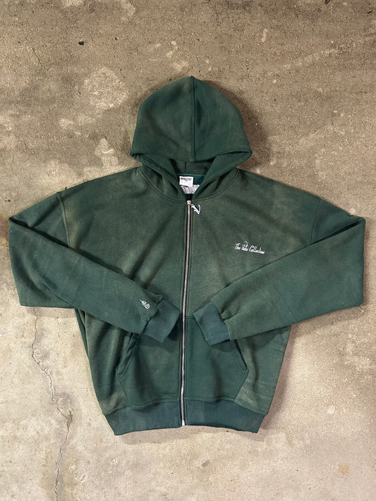 Forest Green Zip Up